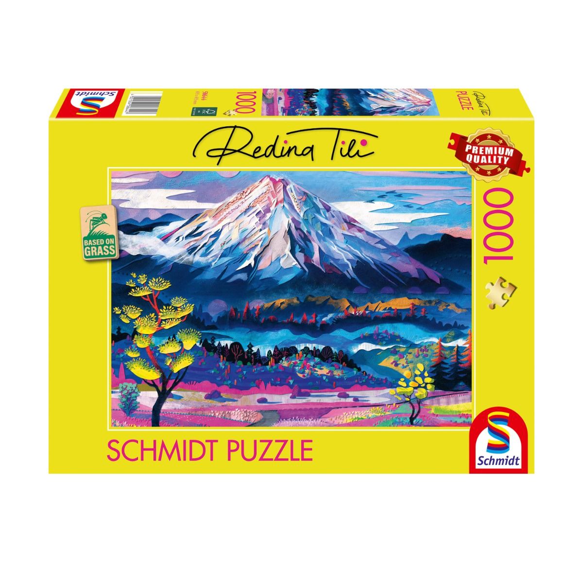 A hegyek csendje Schmidt Spiele 1000 darabos kirakó puzzle (SCH-58644) - puzzlegarden