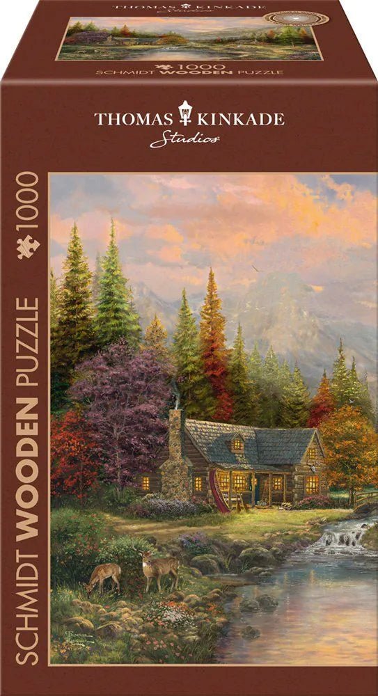A Hegyek Paradicsoma - fa kirakó! Schmidt Spiele 1000 darabos kirakó puzzle (SCH - 59799) - puzzlegarden