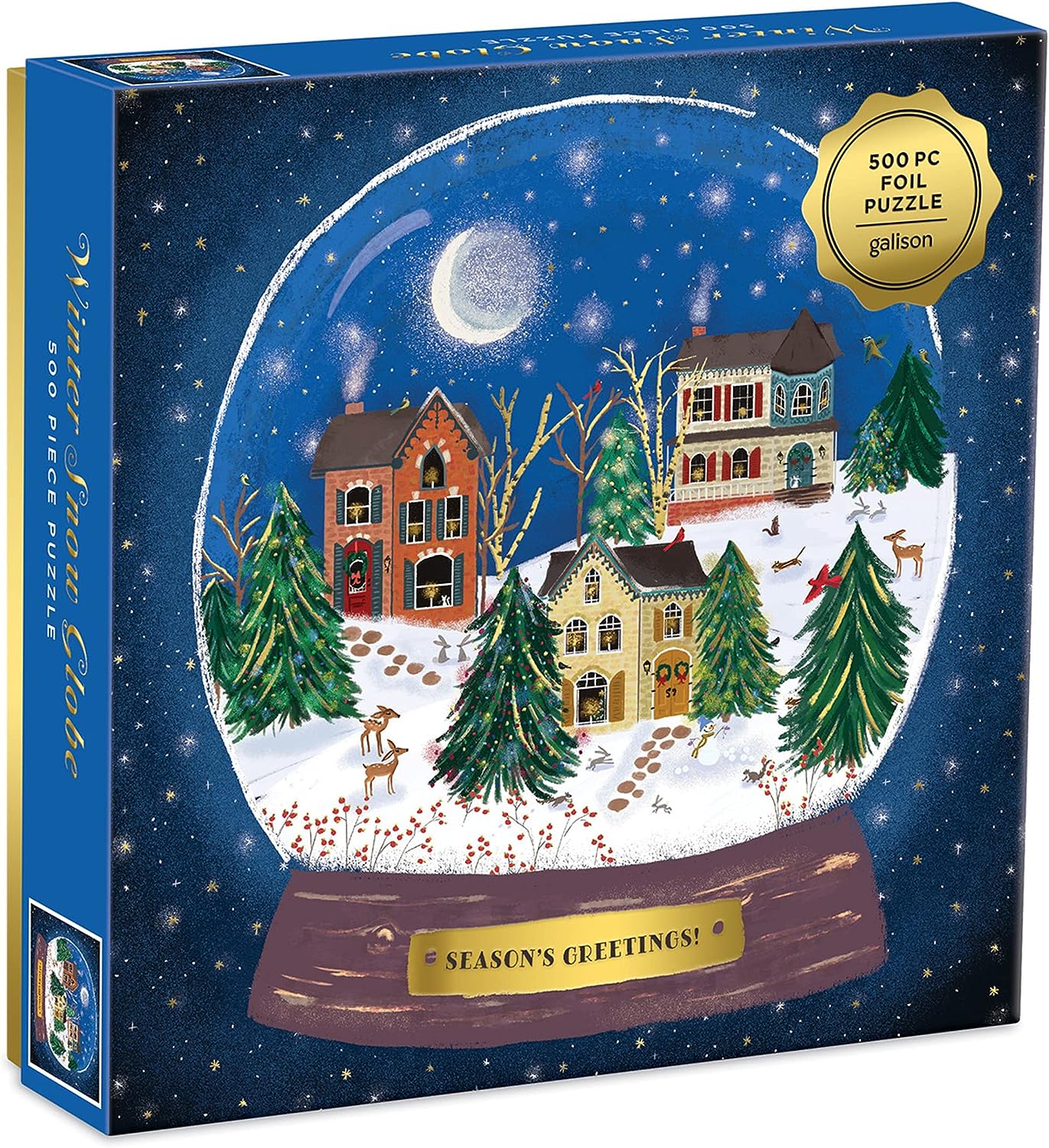 A Hógömb Galison 500 darabos kirakó puzzle (GA - M082520K1) - puzzlegarden