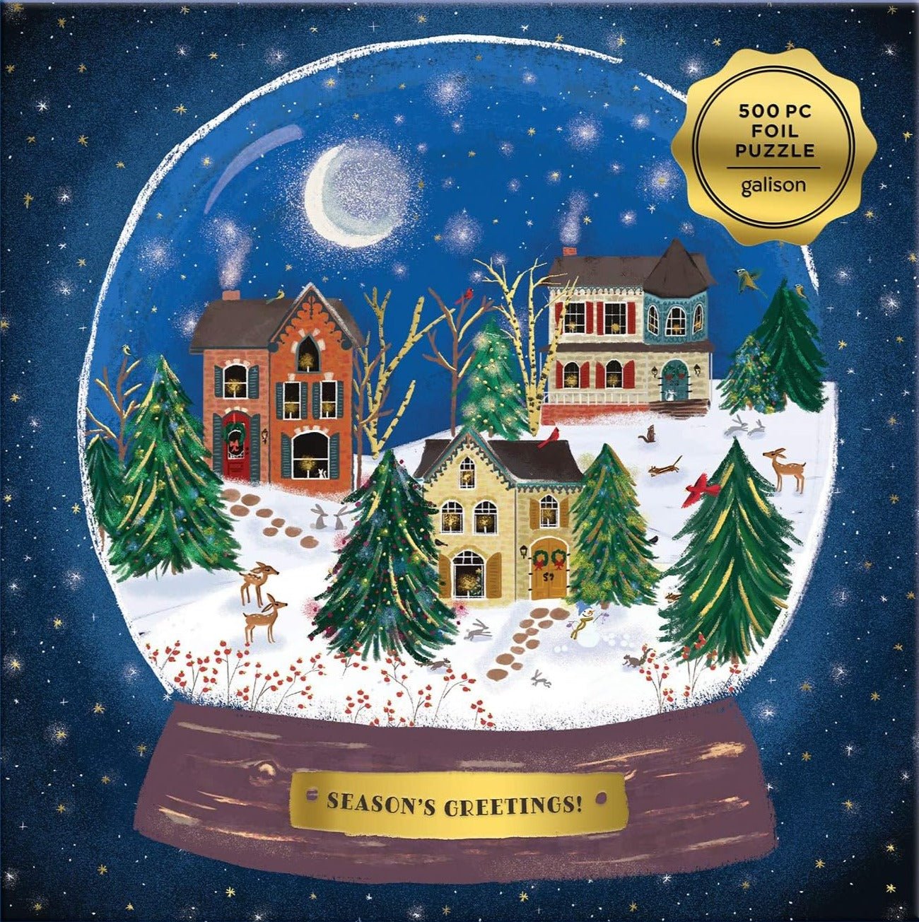 A Hógömb Galison 500 darabos kirakó puzzle (GA - M082520K1) - puzzlegarden