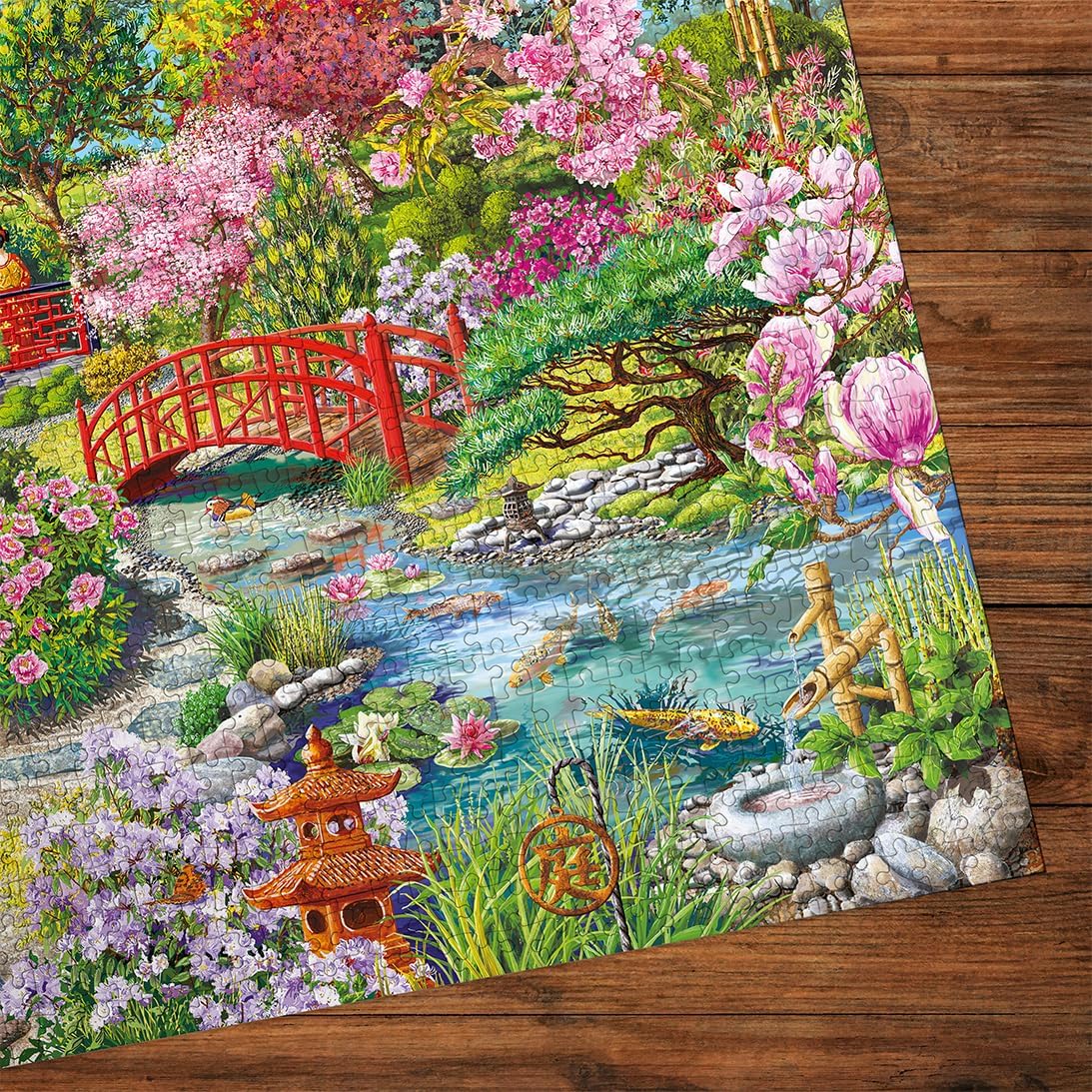 A Japán kert Gibsons 1000 darabos kirakó puzzle (G - G6430) - puzzlegarden