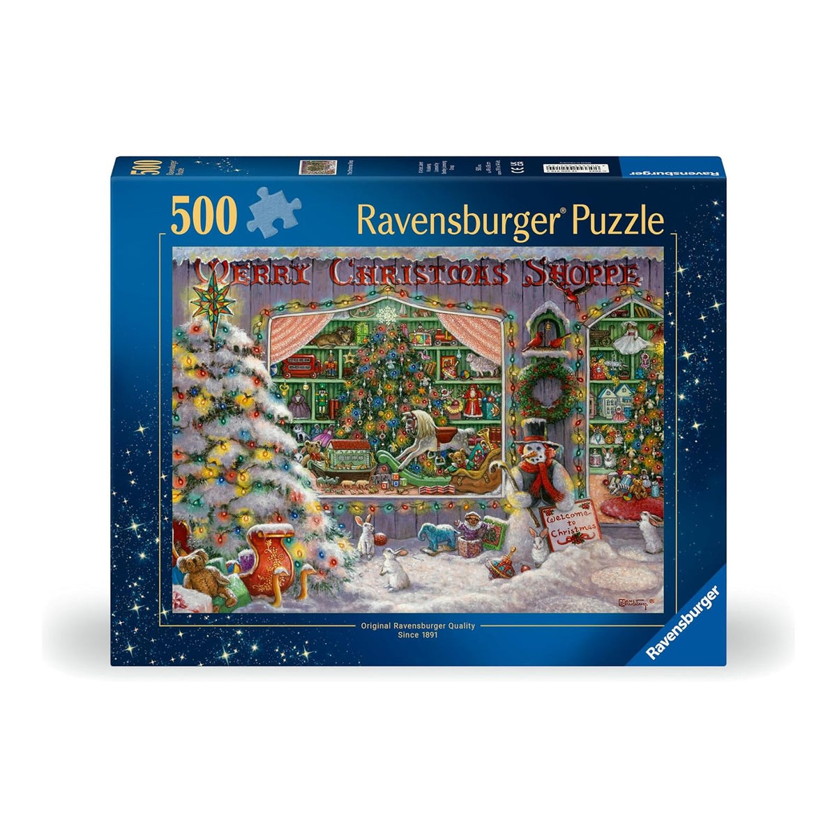 A Karácsonyi Bolt Ravensburger 500 darabos kirakó puzzle (RA - 12000215) - puzzlegarden