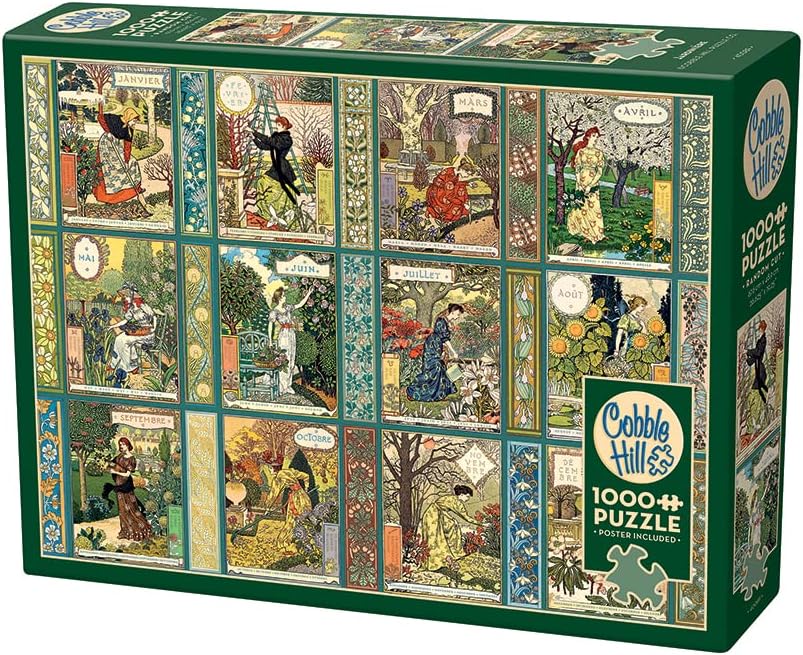 A Kertész Naptára Cobble Hill 1000 darabos kirakó puzzle (CH - 40089) - puzzlegarden