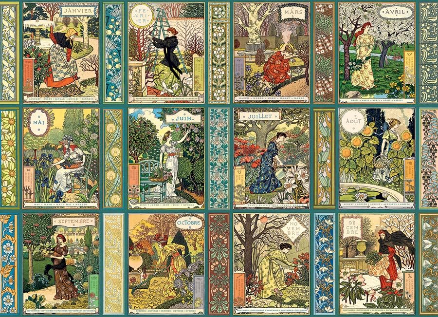 A Kertész Naptára Cobble Hill 1000 darabos kirakó puzzle (CH - 40089) - puzzlegarden