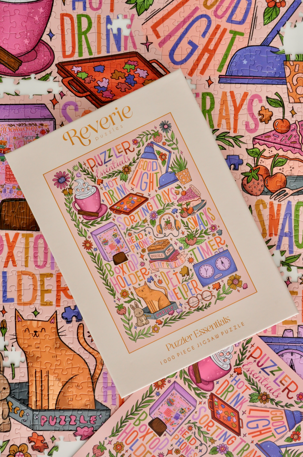 A kirakózás kellékei Reverie 1000 darabos kirakó puzzle (RE-PE1000SKI) - puzzlegarden