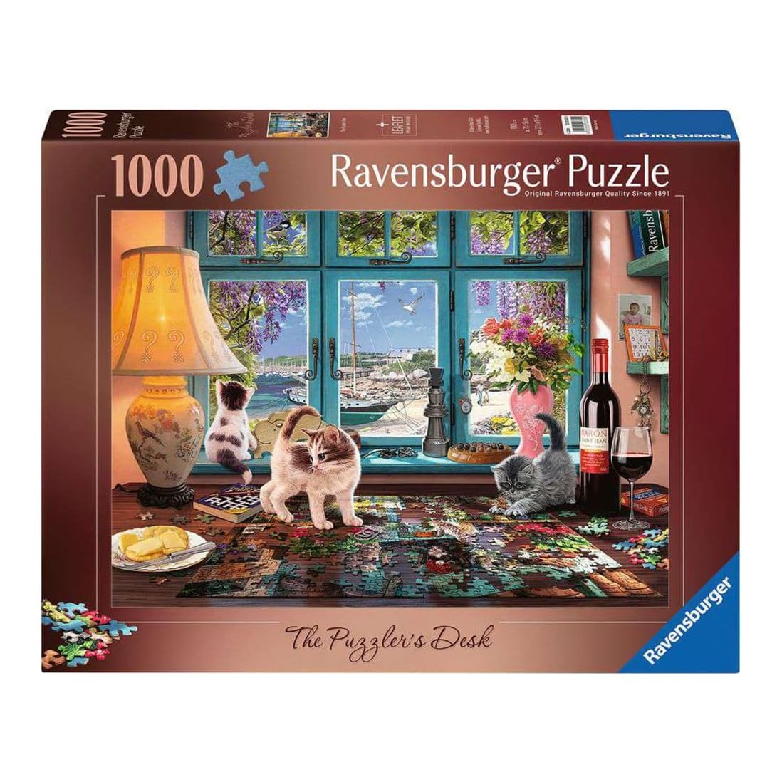 A Kirakózó Asztala Ravensburger 1000 darabos kirakó puzzle (RA - 12000330) - puzzlegarden