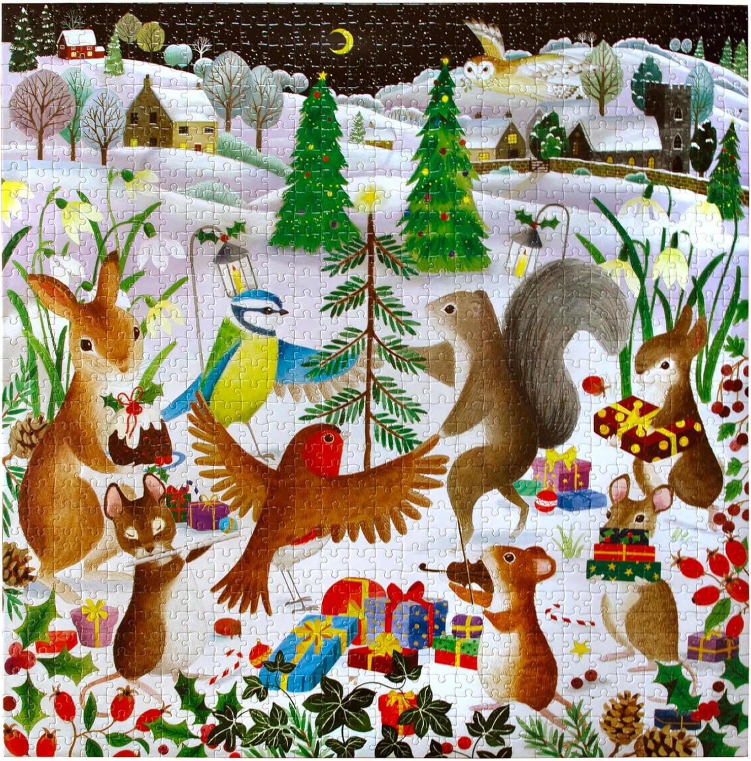 A Kis Fenyőfa Eeboo 1000 darabos kirakó puzzle (EB - PZTTLT) - puzzlegarden