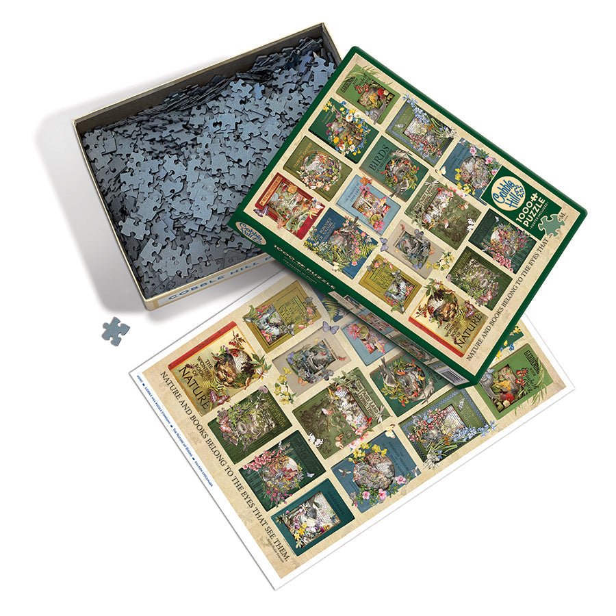 A könyvek természete Cobble Hill 1000 darabos kirakó puzzle (CH - 40197) - puzzlegarden