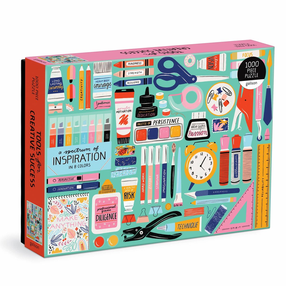 A kreatív siker eszközei Galison 1000 darabos kirakó puzzle (GA - 9780735375048) - puzzlegarden