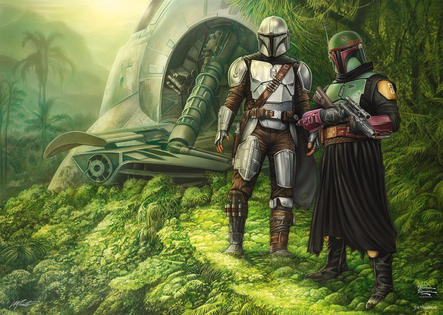 A Mandalóri – Fegyvertársak Schmidt Spiele 1000 darabos kirakó puzzle (SCH - 58432) - puzzlegarden