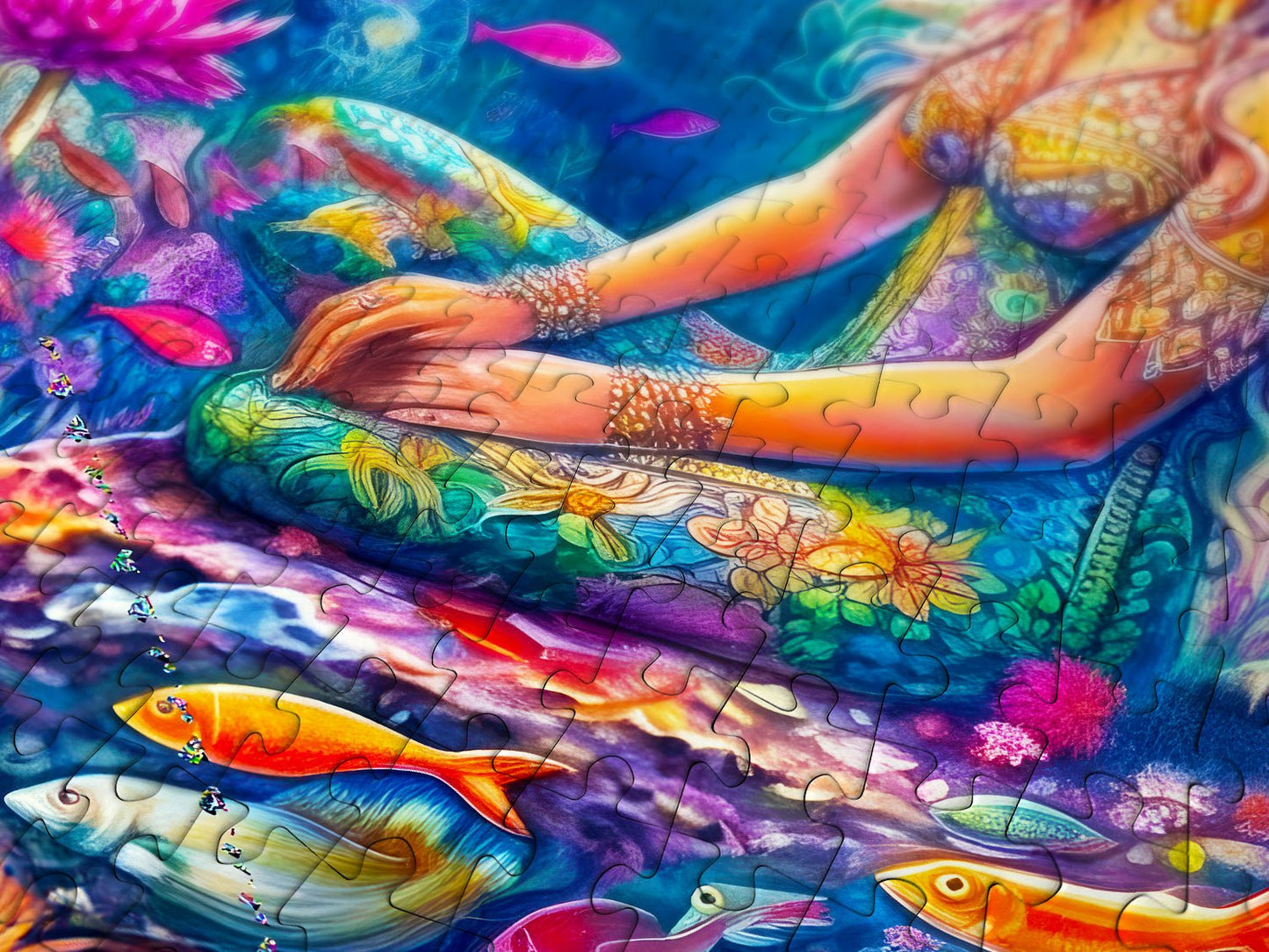 A mélységekben Enjoy 1000 darabos kirakó puzzle (EN - 2290 5949194022908) - puzzlegarden