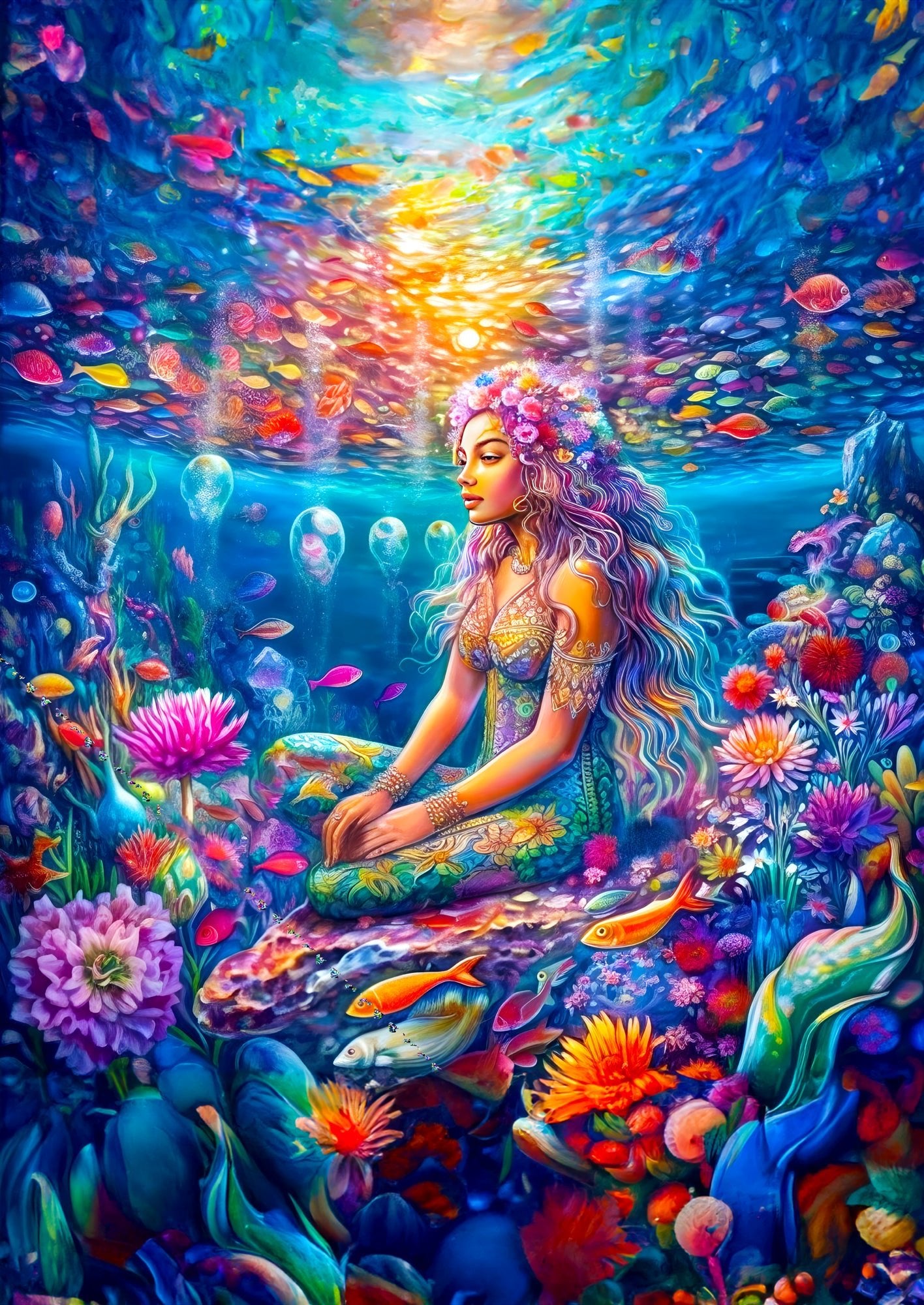 A mélységekben Enjoy 1000 darabos kirakó puzzle (EN - 2290 5949194022908) - puzzlegarden