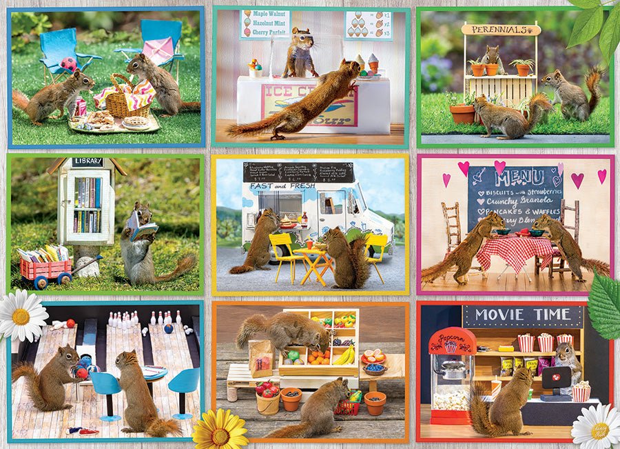 A mókusok titkos élete: Mókusváros Cobble Hill 1000 darabos kirakó puzzle (CH - 40297 625012402972) - puzzlegarden