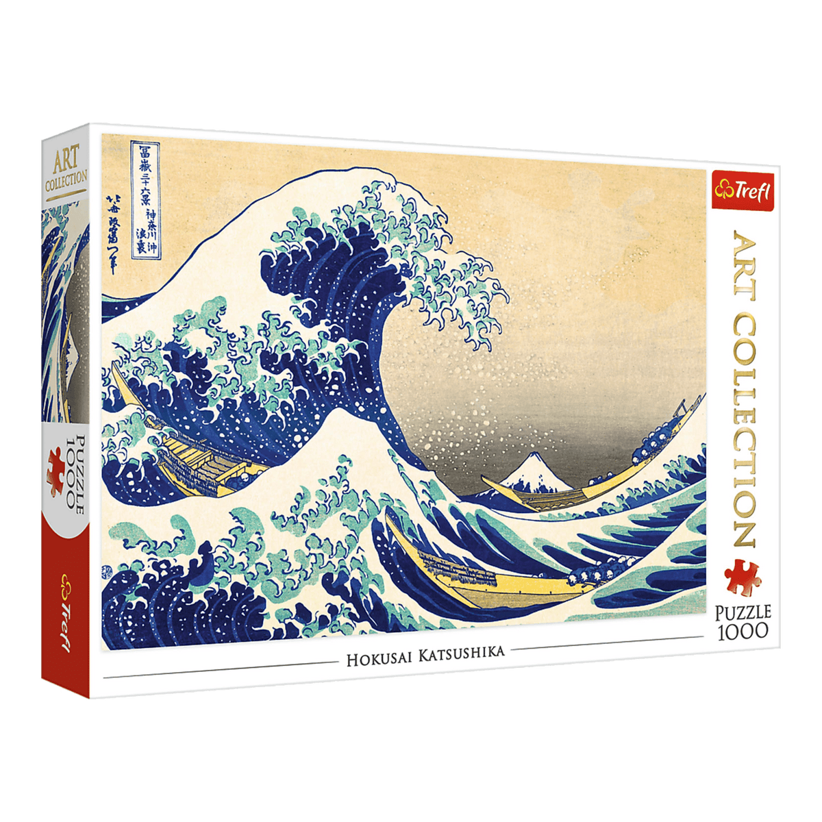 A nagy hullám Kanagavánál Trefl 1000 darabos kirakó puzzle (TR-10521) - puzzlegarden