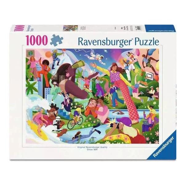 A nők ereje Ravensburger 1000 darabos kirakó puzzle (RA-12001826) - puzzlegarden
