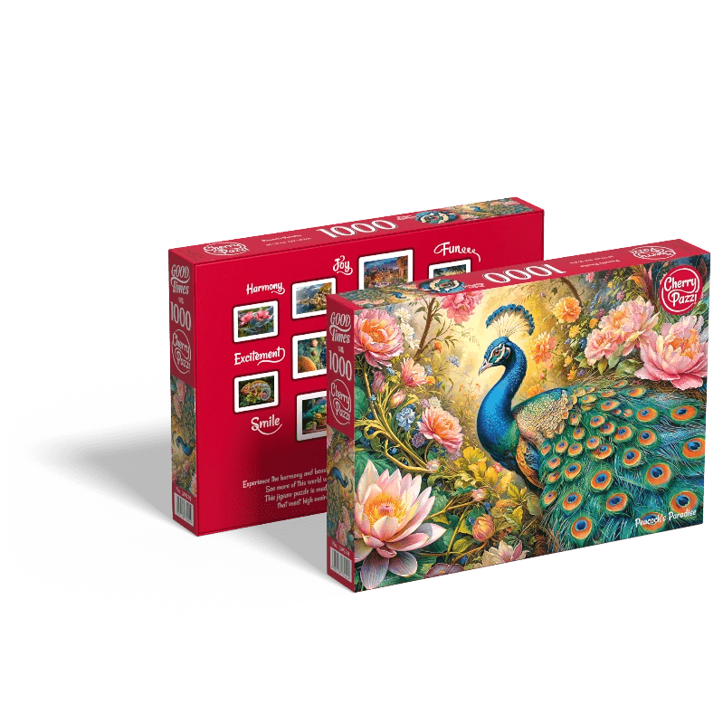 A Páva Paradicsoma Cherry Pazzi 1000 darabos kirakó puzzle (CP - 30929) - puzzlegarden