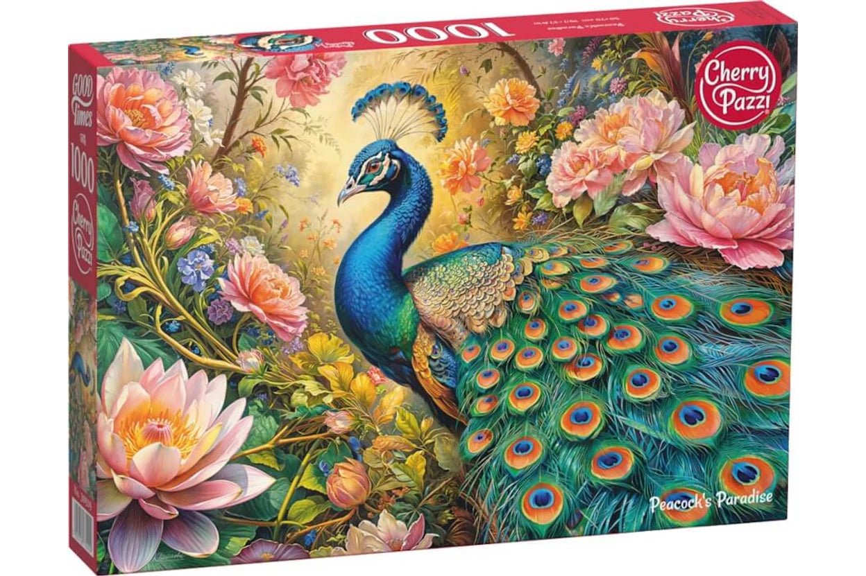 A Páva Paradicsoma Cherry Pazzi 1000 darabos kirakó puzzle (CP - 30929) - puzzlegarden