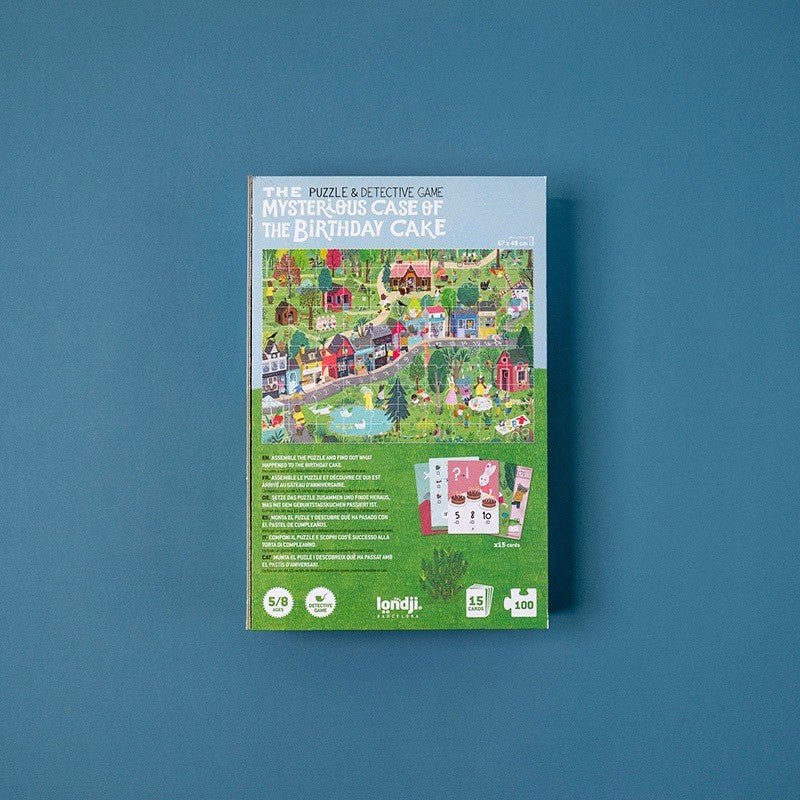 A születésnapi torta rejtélyes esete Londji 100 darabos kirakó puzzle (LN-PZ674U) - puzzlegarden