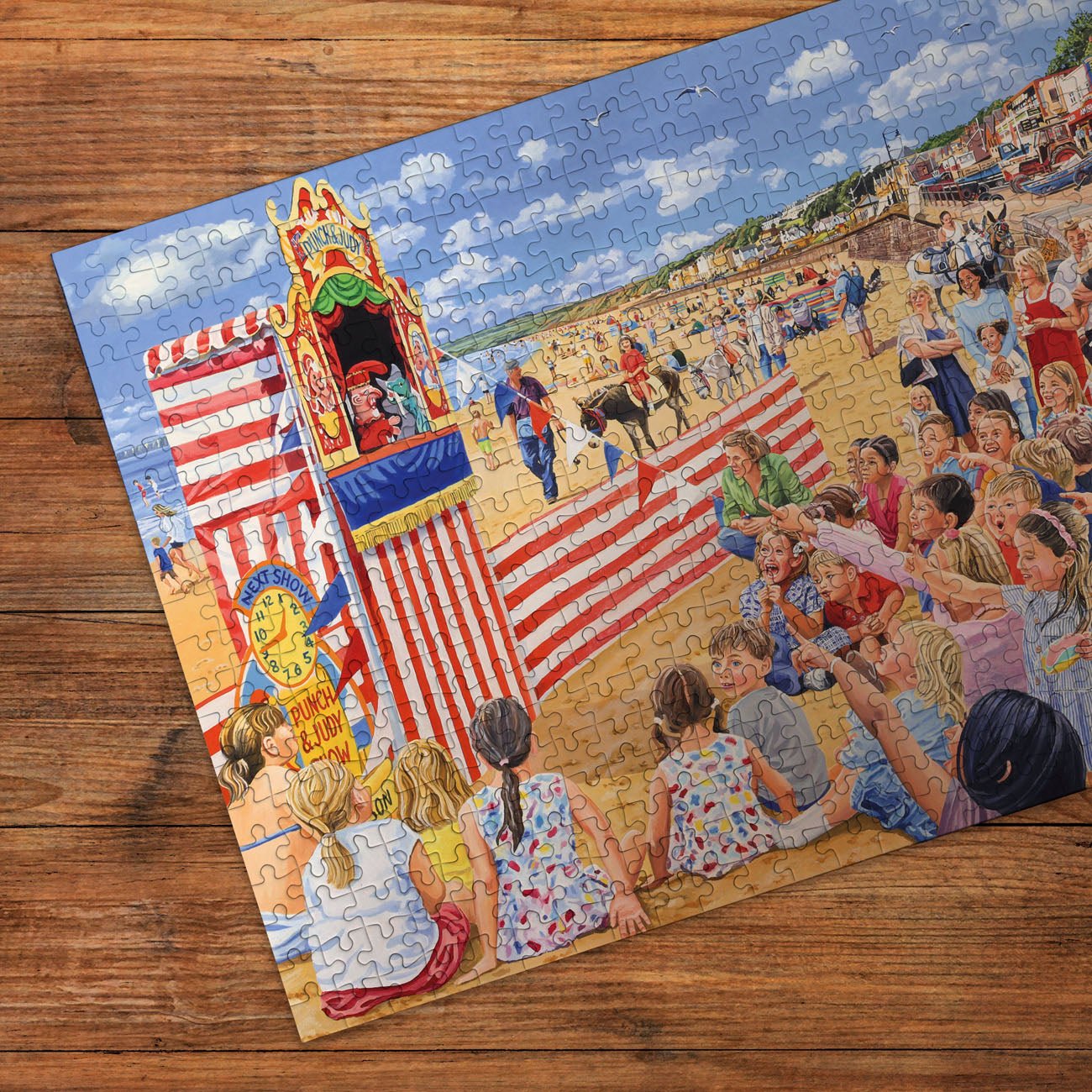 A tengerpart mellett – 4x500 Gibsons 500 darabos kirakó puzzle (G-G5071) - puzzlegarden