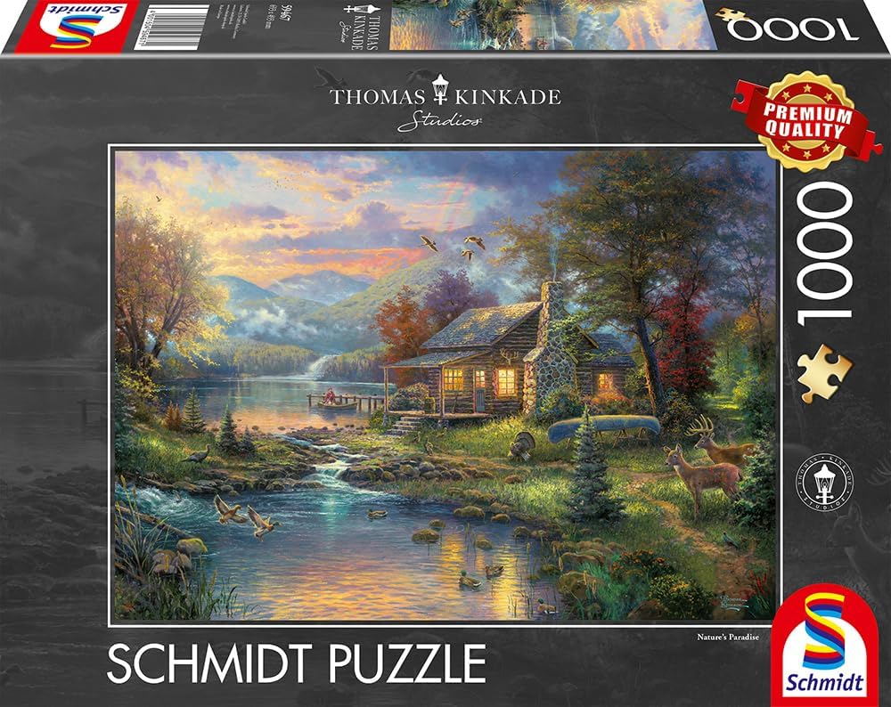 A természet paradicsoma Schmidt Spiele 1000 darabos kirakó puzzle (SCH - 59467) - puzzlegarden