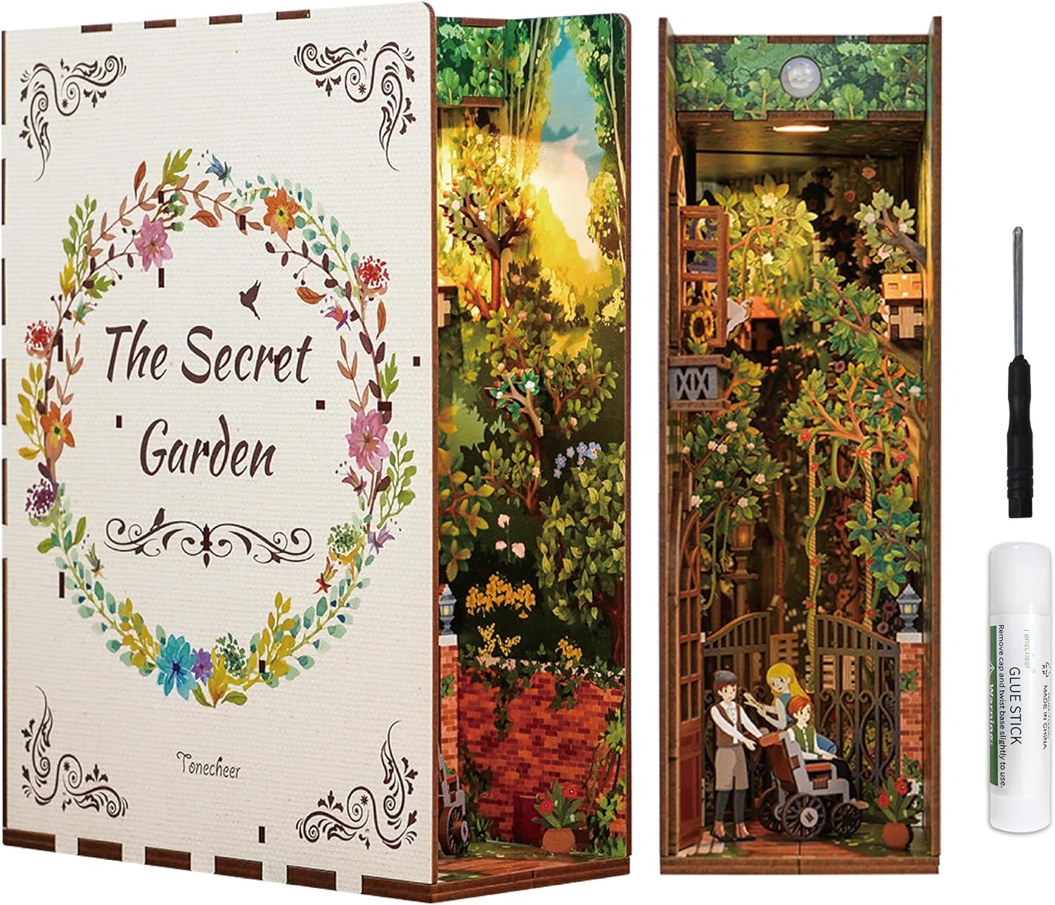 A titkos Kert Könyvkuckó Tonecheer 80 darabos kirakó puzzle (TC - TQ122) - puzzlegarden