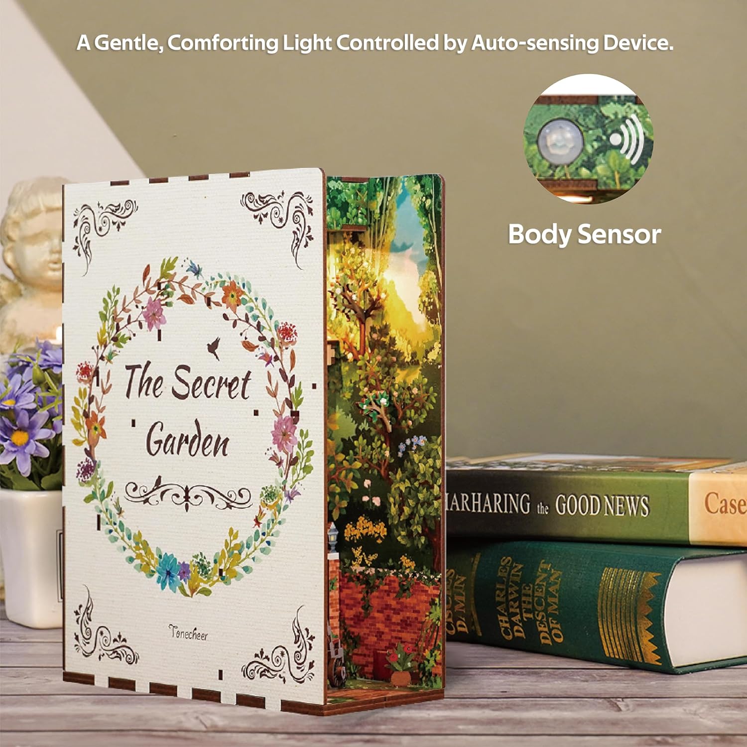 A titkos Kert Könyvkuckó Tonecheer 80 darabos kirakó puzzle (TC - TQ122) - puzzlegarden