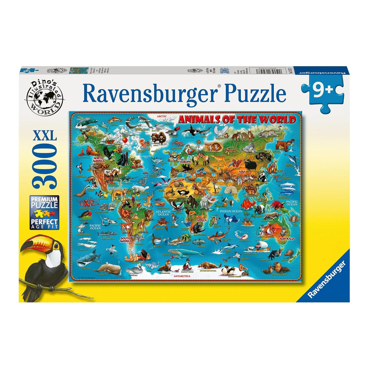A Világ Állatai Ravensburger 300 darabos kirakó puzzle (RA - 13257) - puzzlegarden