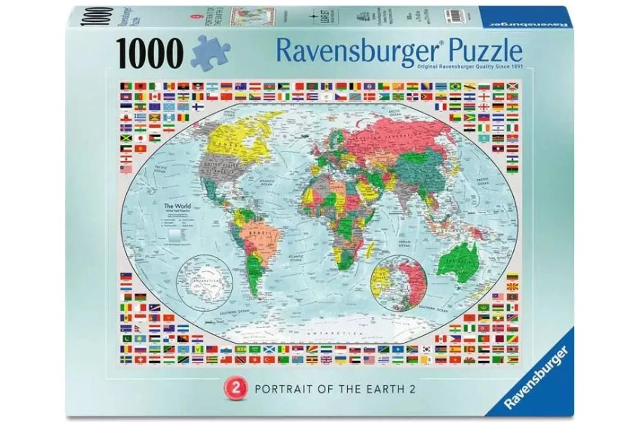 A Világ Országai Ravensburger 1000 darabos kirakó puzzle (RA-12000052) - puzzlegarden