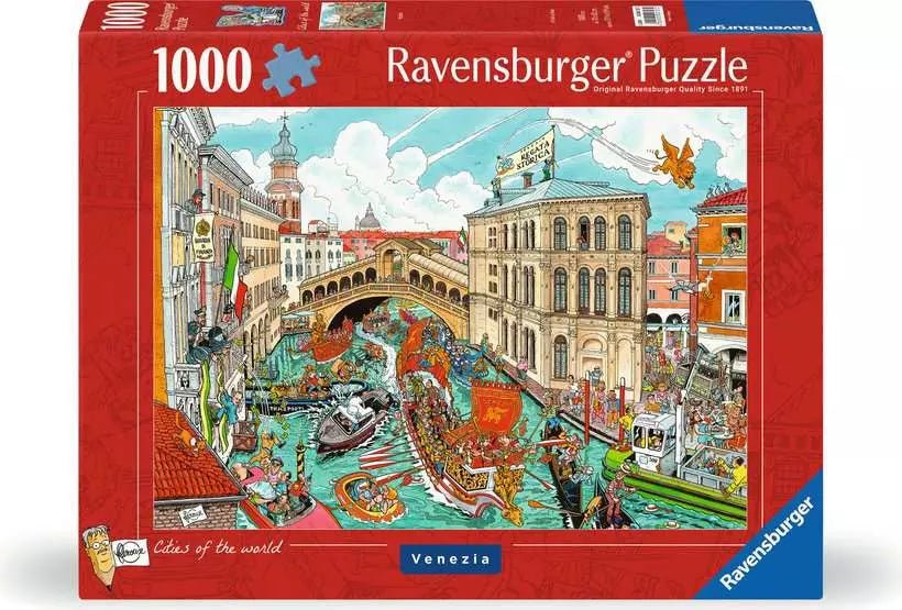 A Világ Városai - Velence Ravensburger 1000 darabos kirakó puzzle (RA-12000727) - puzzlegarden