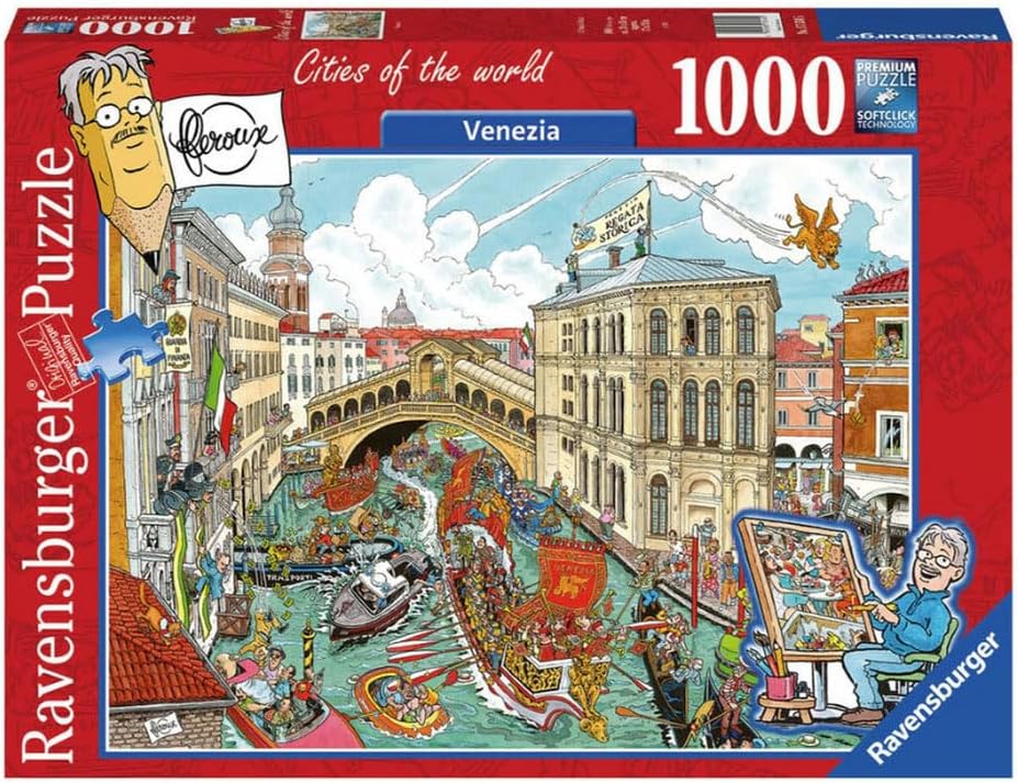 A Világ Városai - Velence Ravensburger 1000 darabos kirakó puzzle (RA - 17534) - puzzlegarden