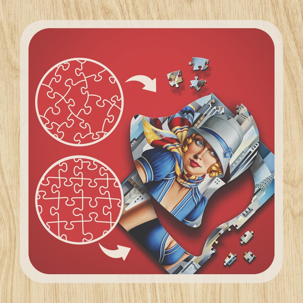 Abel - Nyár a városban - FA kirakó Trefl Wood Craft 200 darabos kirakó puzzle (TR - 20251) - puzzlegarden