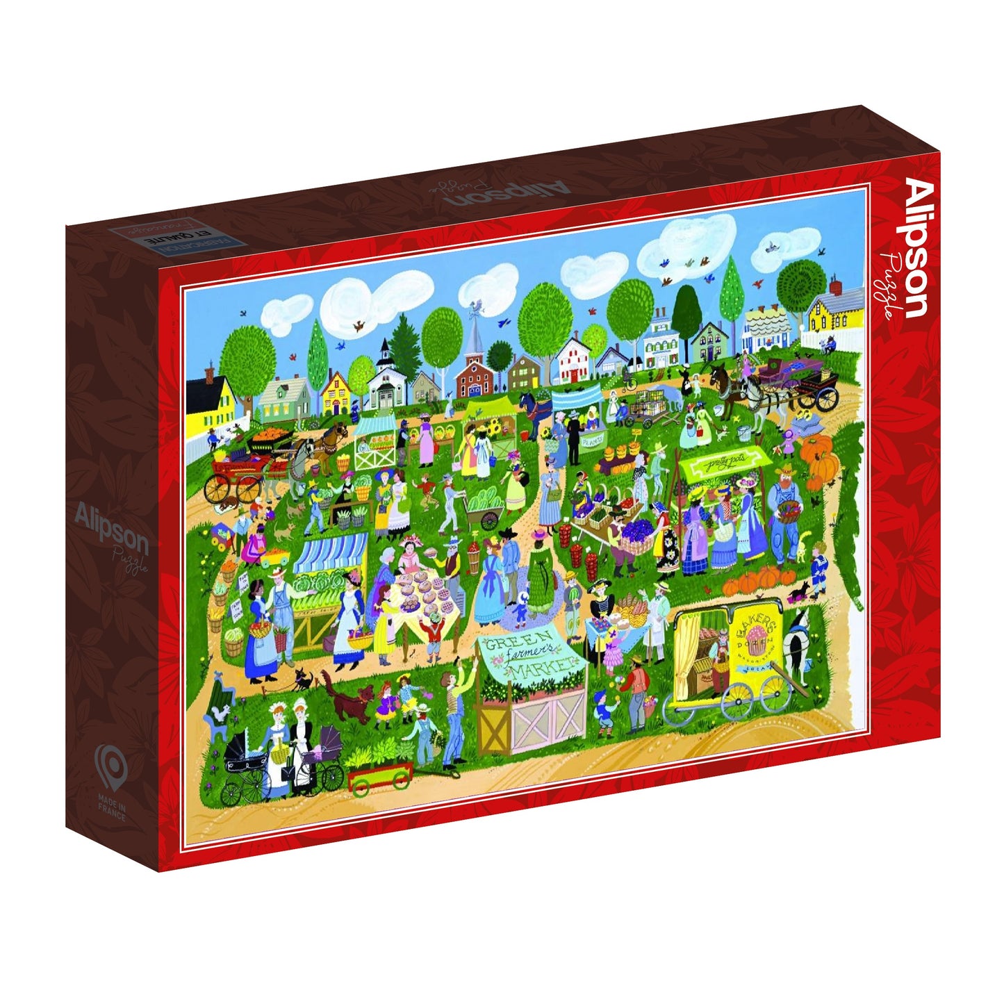 Gazda Vásár Alipson 1000 darabos kirakó puzzle (AL - 50119) - puzzlegarden