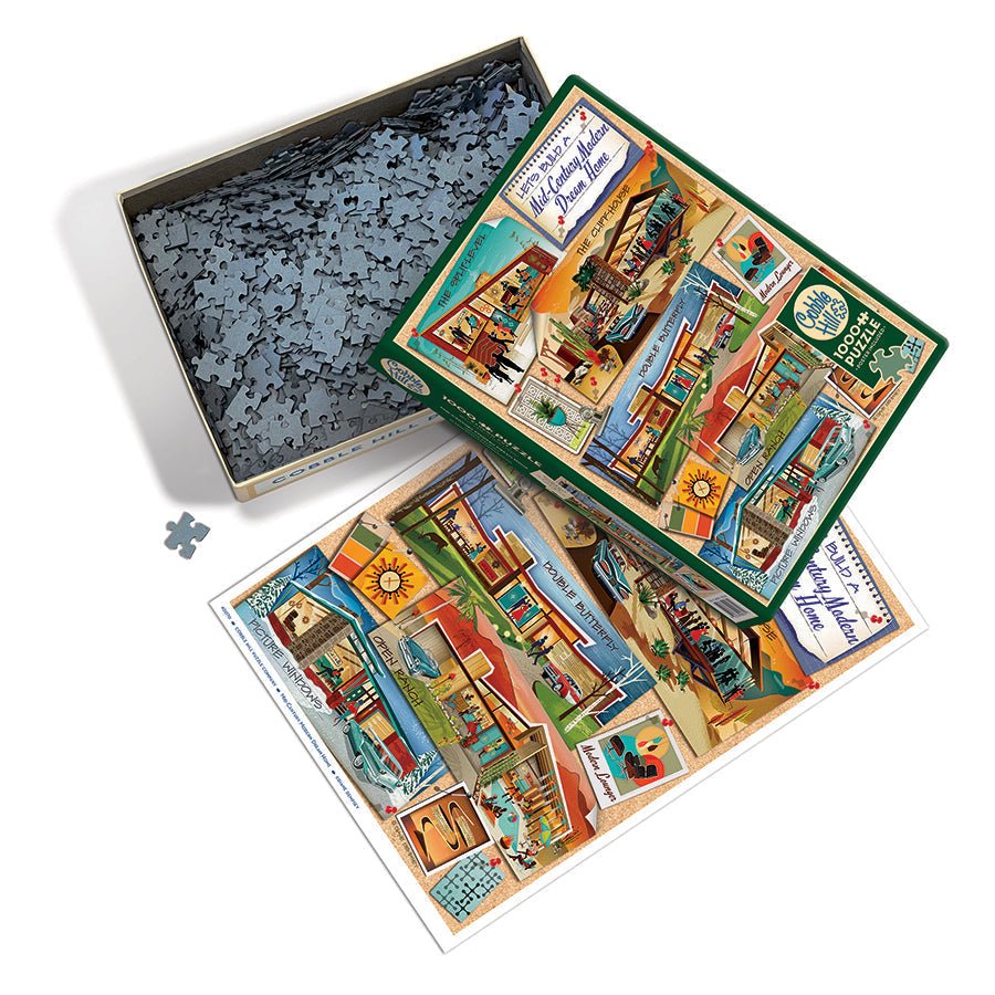 Álomotthon az '50 - es években Cobble Hill 1000 darabos kirakó puzzle (CH - 40070) - puzzlegarden