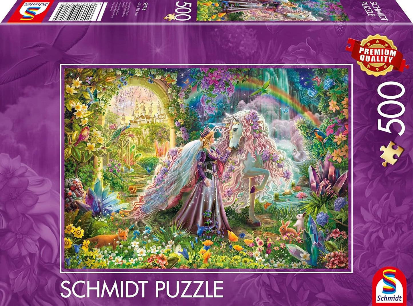 Álomutazás egyszarvúval Schmidt Spiele 500 darabos kirakó puzzle (SCH - 59718) - puzzlegarden