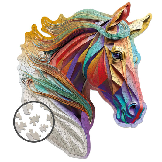 Alternatív geometria – Éteri ló Milliwood 500 darabos kirakó puzzle (MW - 5048) - puzzlegarden