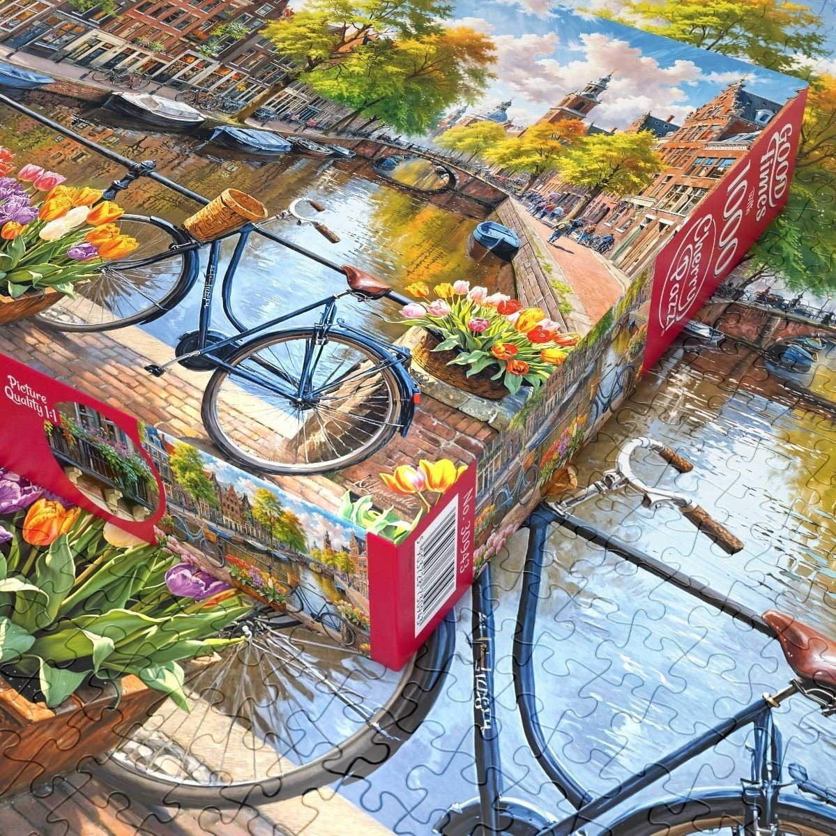 Amszterdami tulipánok Cherry Pazzi 1000 darabos kirakó puzzle (CP - 30943 5903728730943) - puzzlegarden