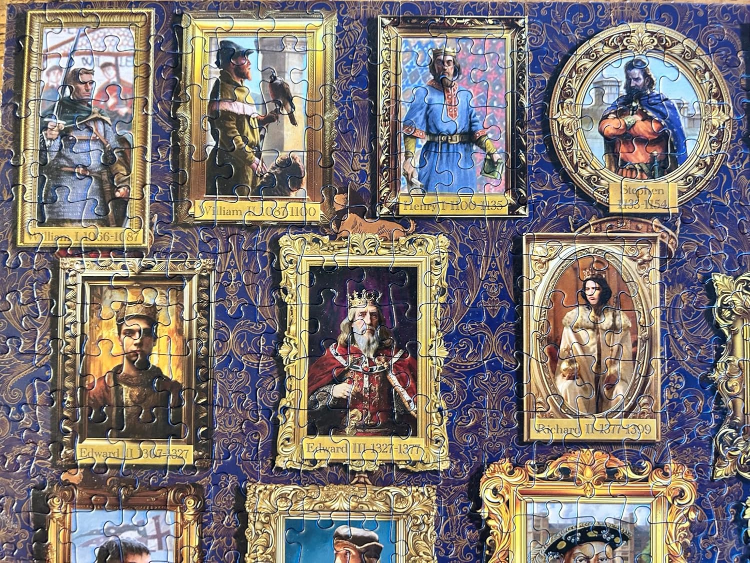 Anglia uralkodói Gibsons 1000 darabos kirakó puzzle (G - G7156) - puzzlegarden