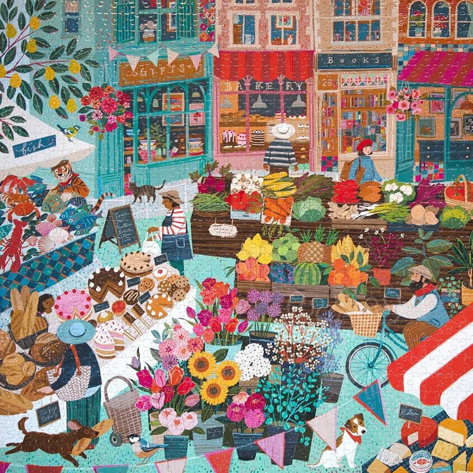 Angol Piac Eeboo 1000 darabos kirakó puzzle (EB - PZTEGM) - puzzlegarden