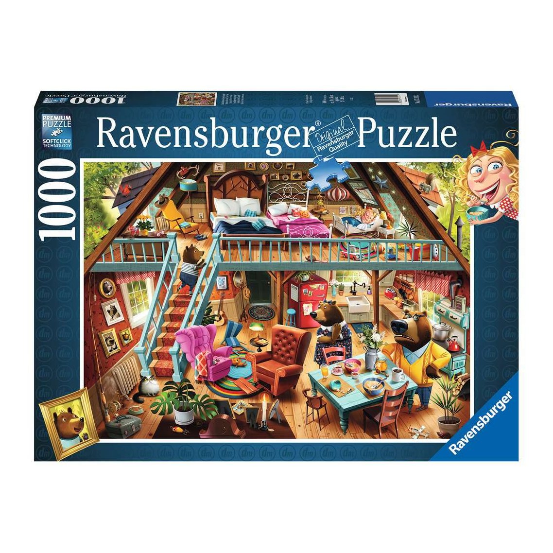 Aranyhaj lebukik! Ravensburger 1000 darabos kirakó puzzle (RA - 17311) - puzzlegarden