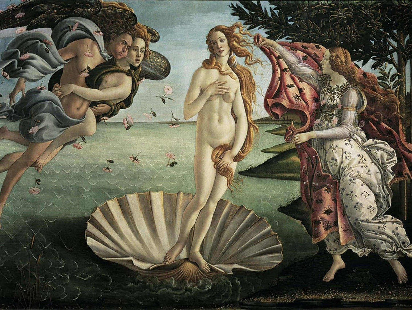 Art Collection - Boticelli - Vénusz Születése Ravensburger 1000 darabos kirakó puzzle (RA - 17235) - puzzlegarden