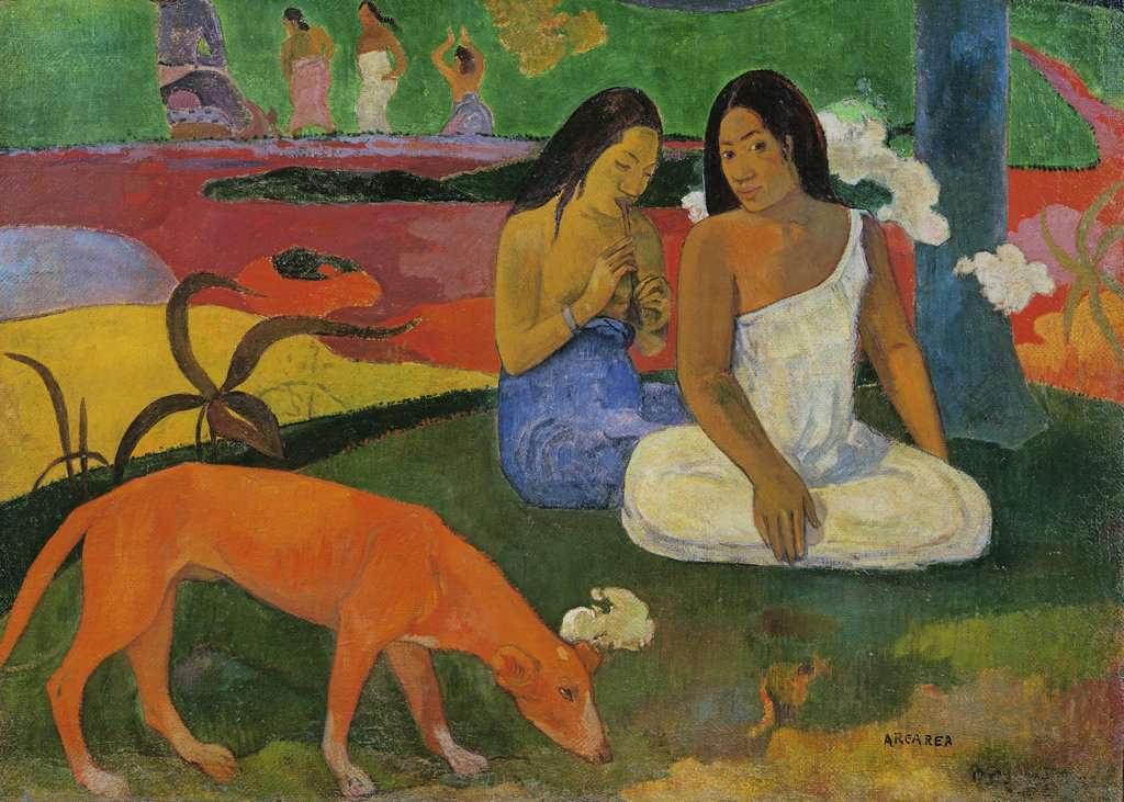 Art Collection - Gauguin - A Vörös Kutya Ravensburger 1000 darabos kirakó puzzle (RA - 17533) - puzzlegarden