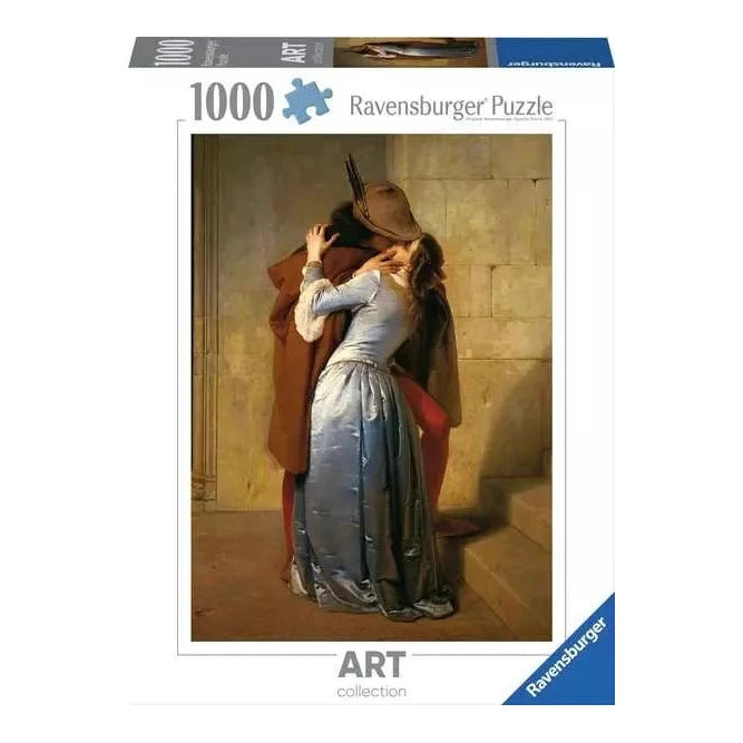 Art Collection - Hayez - A csók Ravensburger 1000 darabos kirakó puzzle (RA-12000061) - puzzlegarden