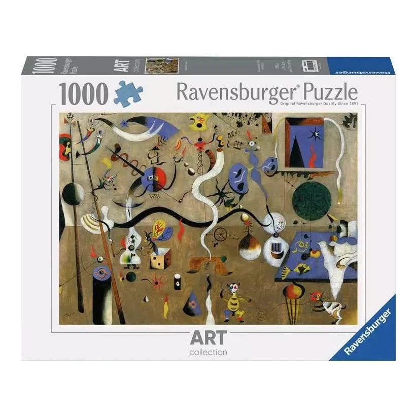 Art Collection - Miró - A Bohóc Karneválja Ravensburger 1000 darabos kirakó puzzle (RA-12000191) - puzzlegarden