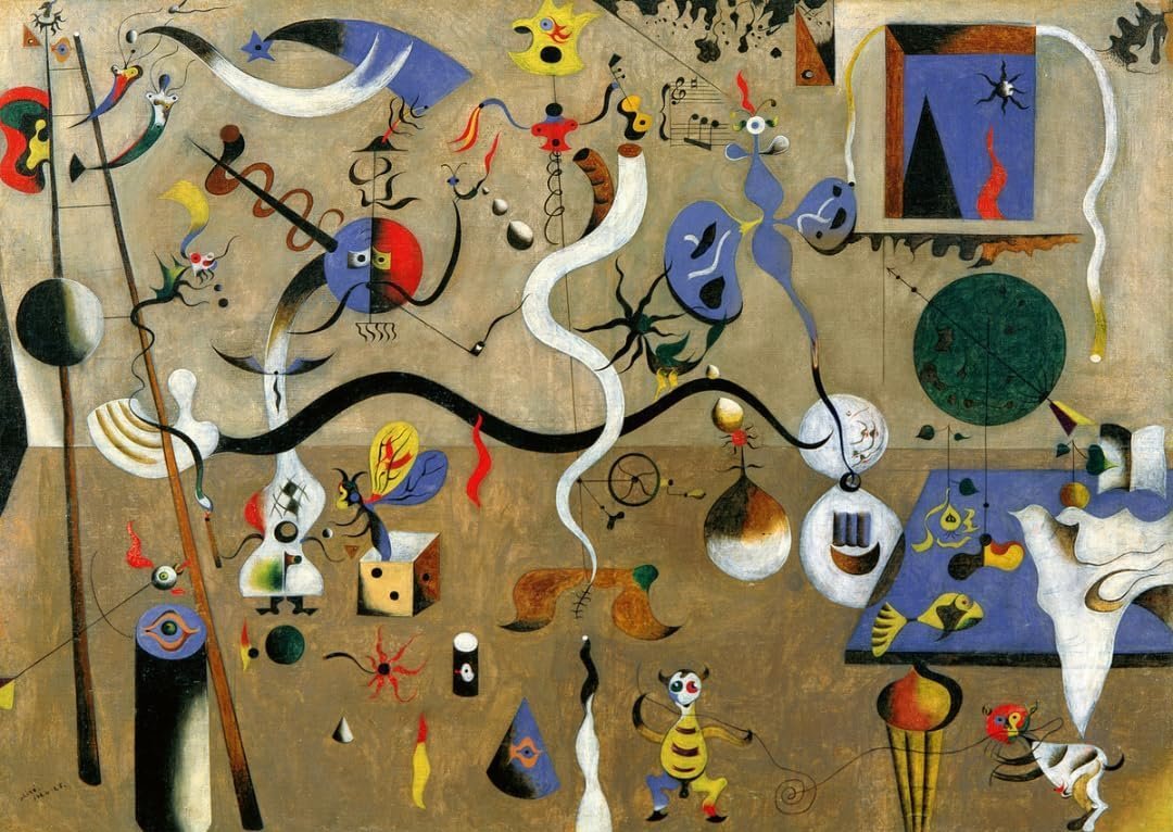 Art Collection - Miró - A Bohóc Karneválja Ravensburger 1000 darabos kirakó puzzle (RA - 17178) - puzzlegarden
