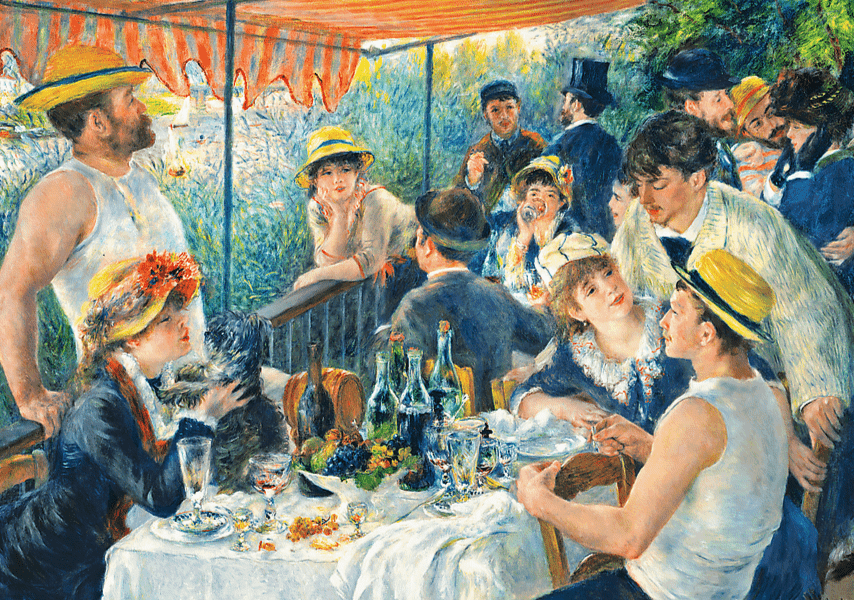 Art Collection - Renoir - Az Evezősök Reggelije Trefl 1000 darabos kirakó puzzle (TR - 10499) - puzzlegarden