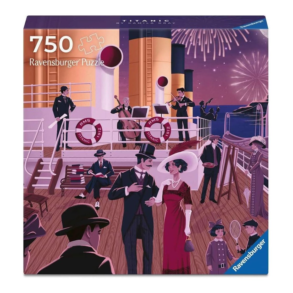 Art & Soul – Titanic Ravensburger 750 darabos kirakó puzzle (RA-12001544) - puzzlegarden