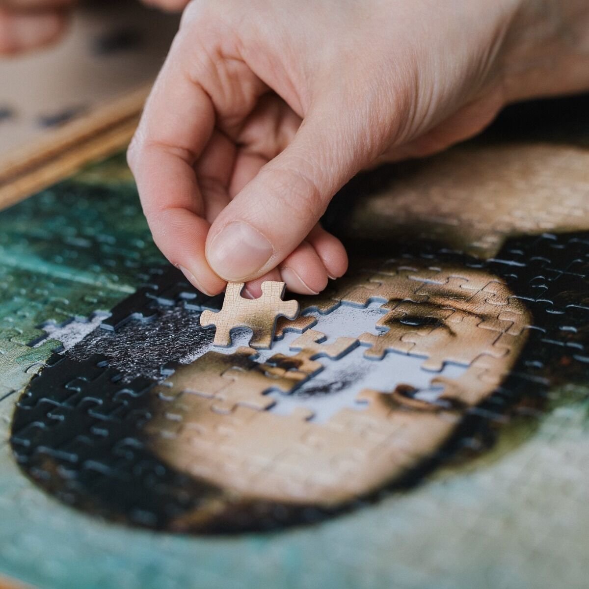 ArtFrame - Da Vinci - Mona Lisa - keretes kirakó Trefl 500 darabos kirakó puzzle (TR - 37541) - puzzlegarden