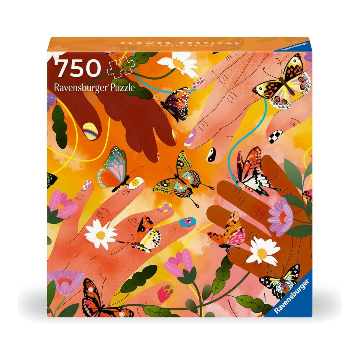 Art&Soul - Virágfesztivál Ravensburger 750 darabos kirakó puzzle (RA - 12001200) - puzzlegarden