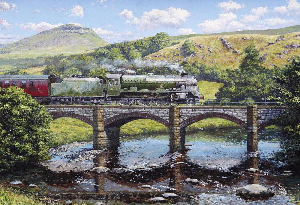 Átkelés a Ribble folyón Gibsons 500 darabos kirakó puzzle (G - G3417) - puzzlegarden