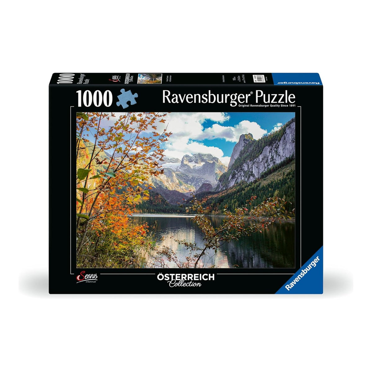 Ausztria Kollekció - Gosau - tavak Ravensburger 1000 darabos kirakó puzzle (RA - 12000834) - puzzlegarden